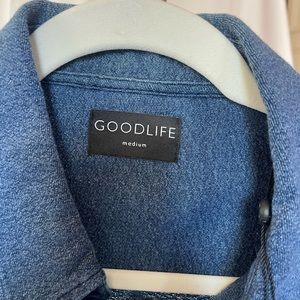 NWT  Good Life button down long sleeve shirt